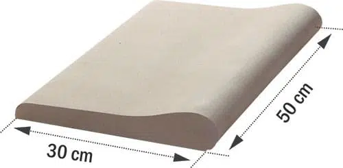 Bordura pentru piscina ovala 7 x 3.5 m