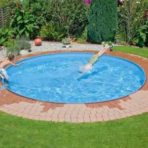 Piscină Rotundă cu Pereți din Oțel - Hobby Pool Milano - 500 x 150 cm