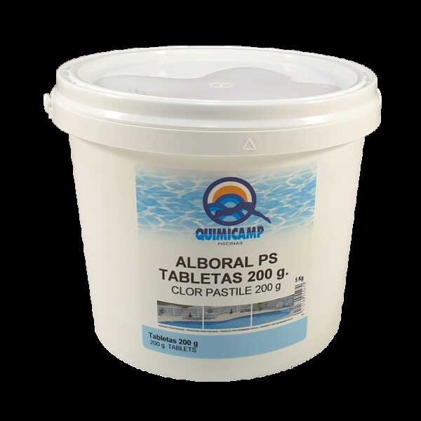 clor lent tablete 200 grame pentru piscine 5kg