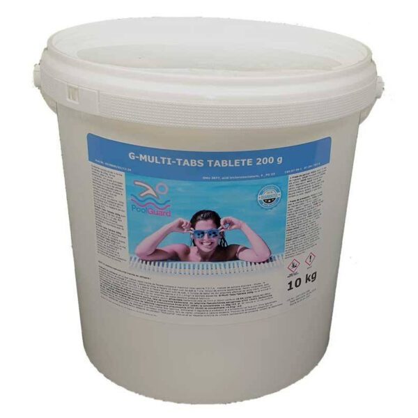 clor lent tablete multi tabs pentru piscine 10kg