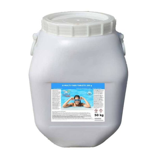 clor lent tablete multi tabs pentru piscine 50kg