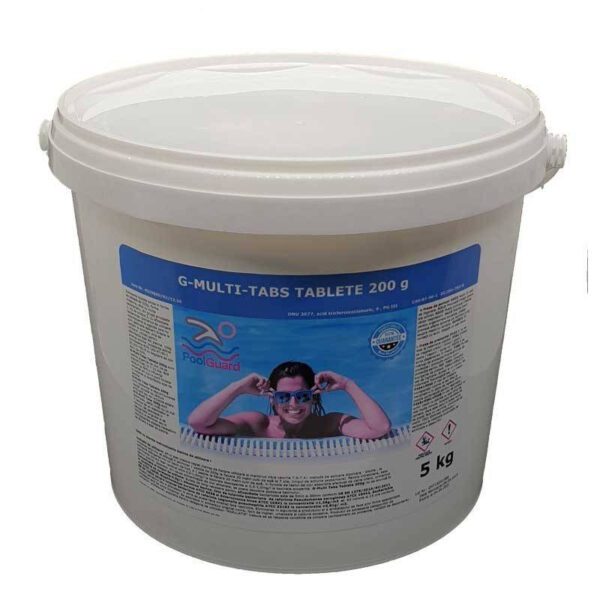 clor lent tablete multi tabs pentru piscine 5kg