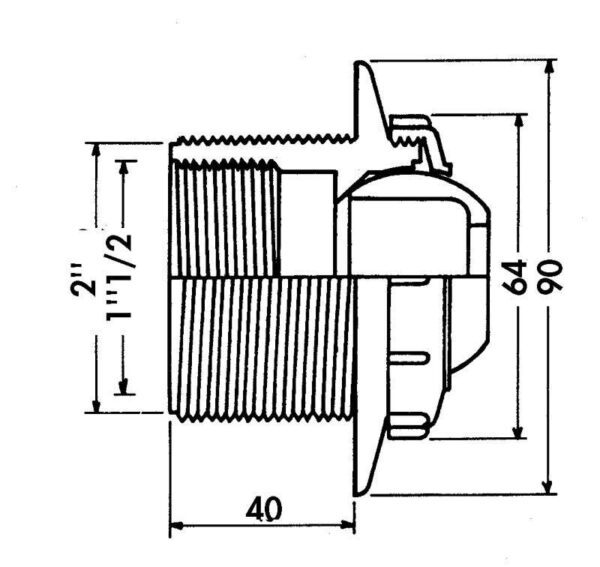 duza refulare perete beton multiflow 3310 1