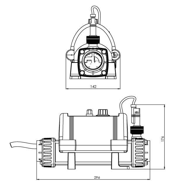 Incalzitor electric titan 2kW Nano Splasher