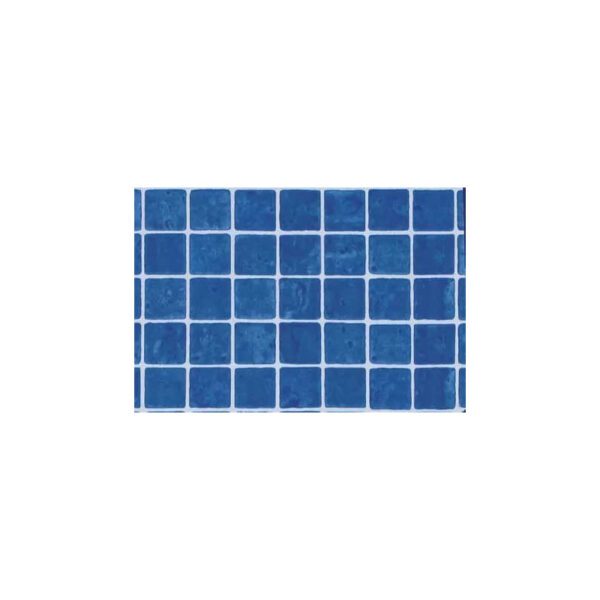 liner pvc 15mm mosaic blue design