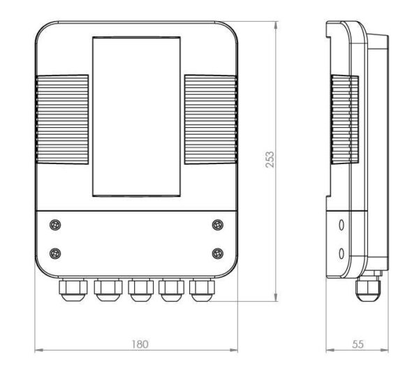 panou control schimbator caldura heatsmart cu pompa grundfos 3