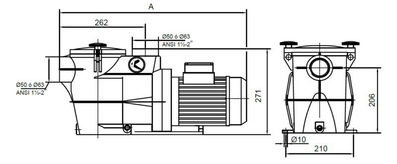 Pompa recirculare KORAL-KSE 1.50 CP 230V