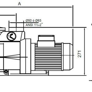 Pompa recirculare KORAL-KSE 2.00 CP 230V