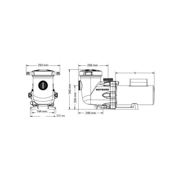 pompa recirculare tristar 300 cp 400v ie3 1