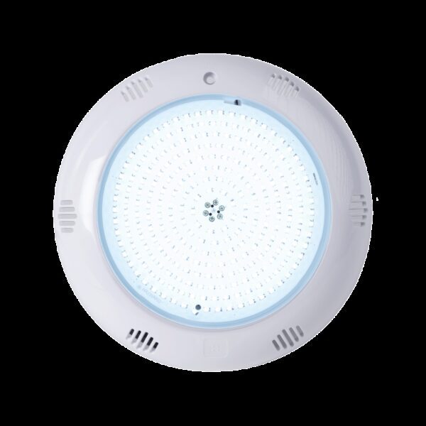 proiector plat led alb 18w cu rama abs hayward
