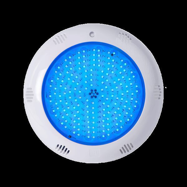 proiector plat led rgb 18w cu rama abs hayward 8