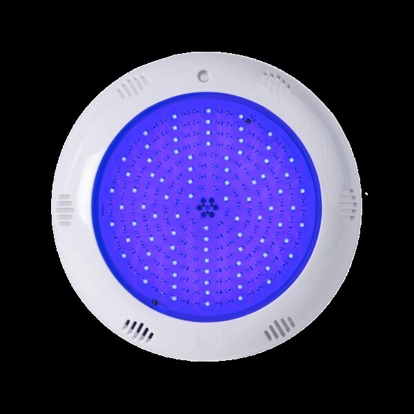 proiector plat led rgb 18w cu rama abs hayward 9